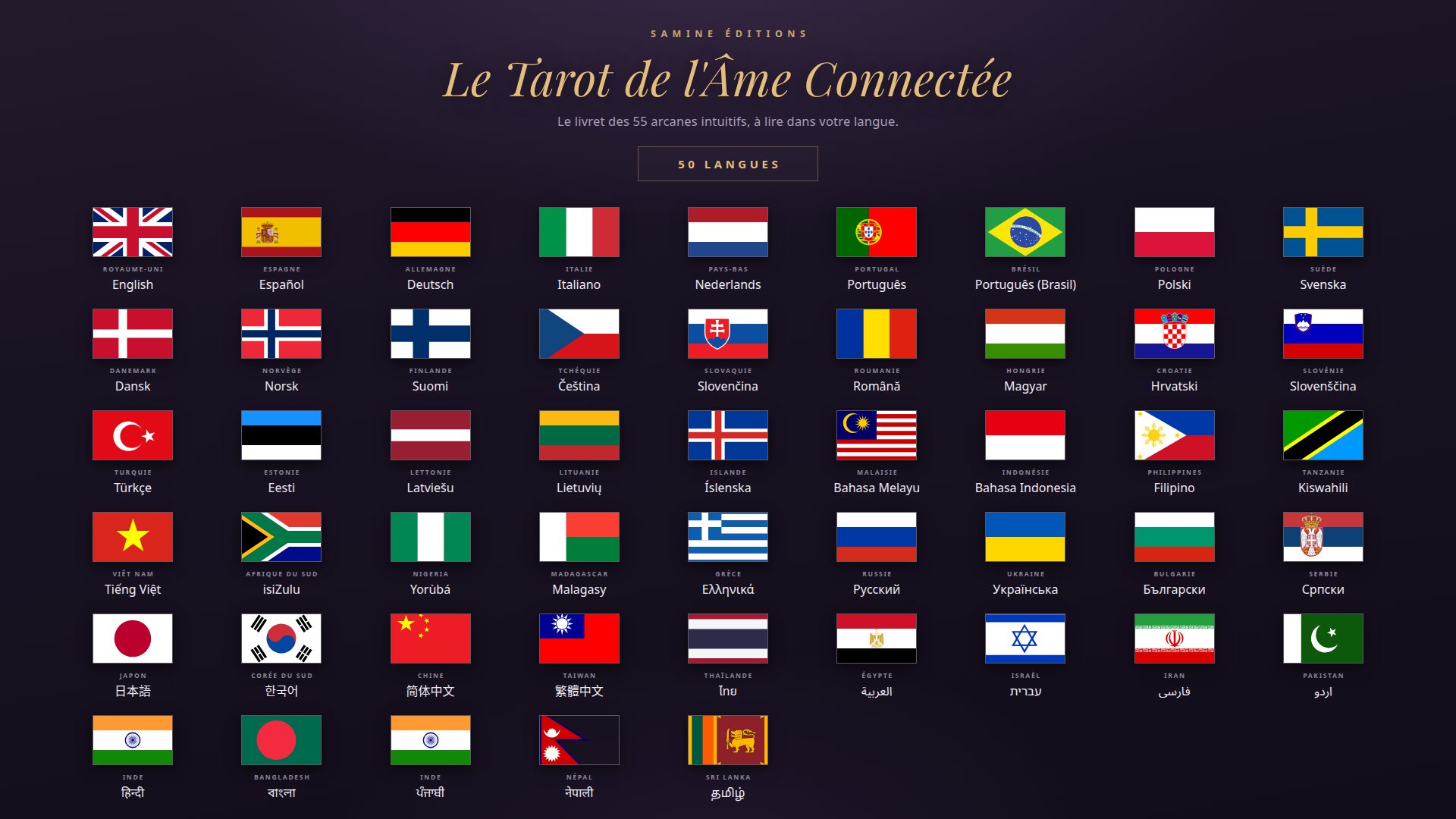 Le Tarot de l'Âme Connectée